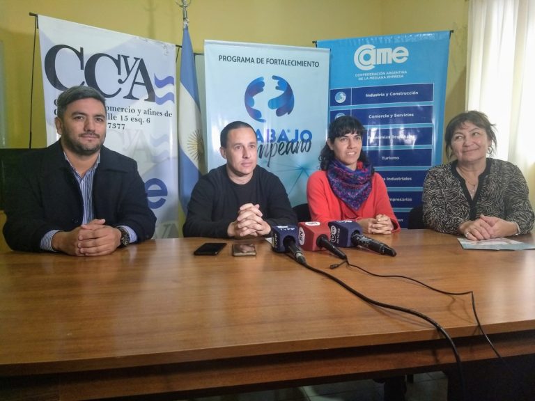 Anunciaron capacitaciones y planes de empleo en la Cámara de Comercio de General Pico