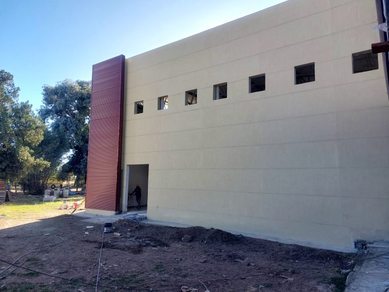La ampliación de la Escuela N°49 de Dorila está avanzada en un 80%