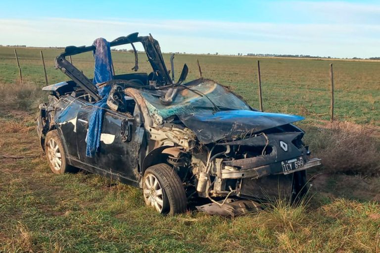 Un comisario retirado de la Policía de la Pampa de 69 años murió en un trágico accidente en la Ruta Nacional 35