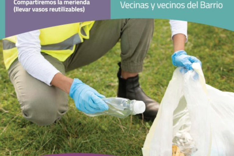 Jornada de limpieza y concientización en el Barrio Bicentenario entre Estudiantes de la escuela 267 y Veteranos de Malvinas