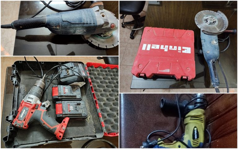 Robo de herramientas en obras en construcción en Quemú Quemú: la policía logró recuperar los objetos sustraídos