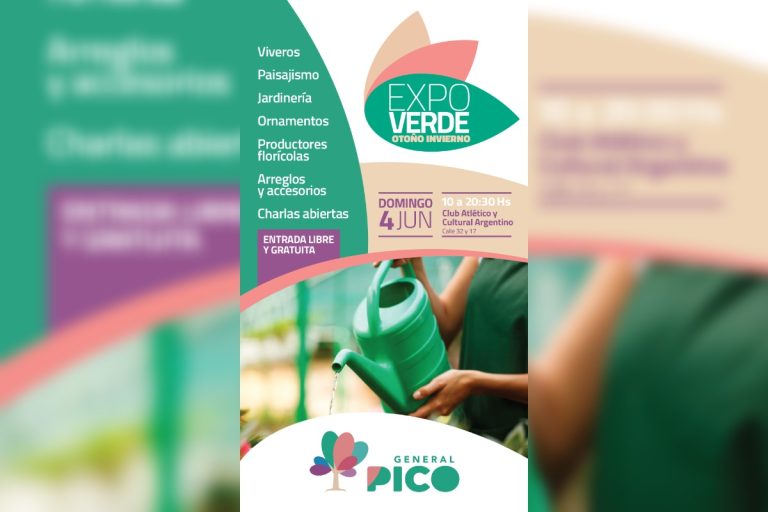General Pico: este domingo se llevará a cabo una nueva Expo Verde otoño-invierno