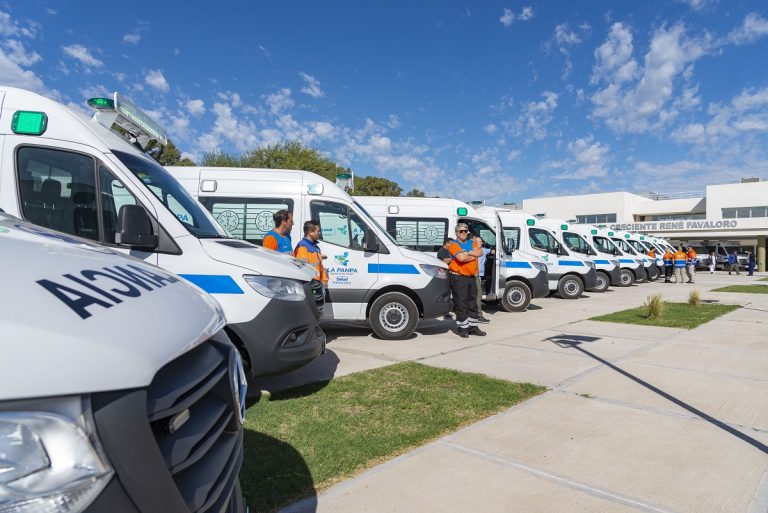 El gobierno de La Pampa invertirá $ 720 millones en 20 nuevas ambulancias