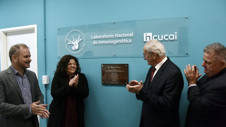 Inauguraron el Laboratorio Nacional de Inmunogenética cuyo director es el piquense Pablo Galarza