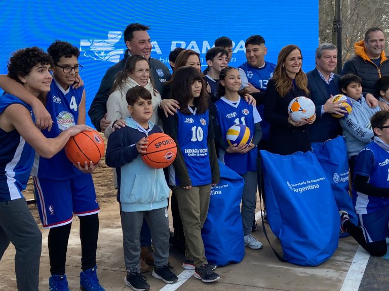 Victoria Tolosa Paz: acción y compromiso, nueva infraestructura deportiva y mayor inversión en políticas de Infancia para General Pico