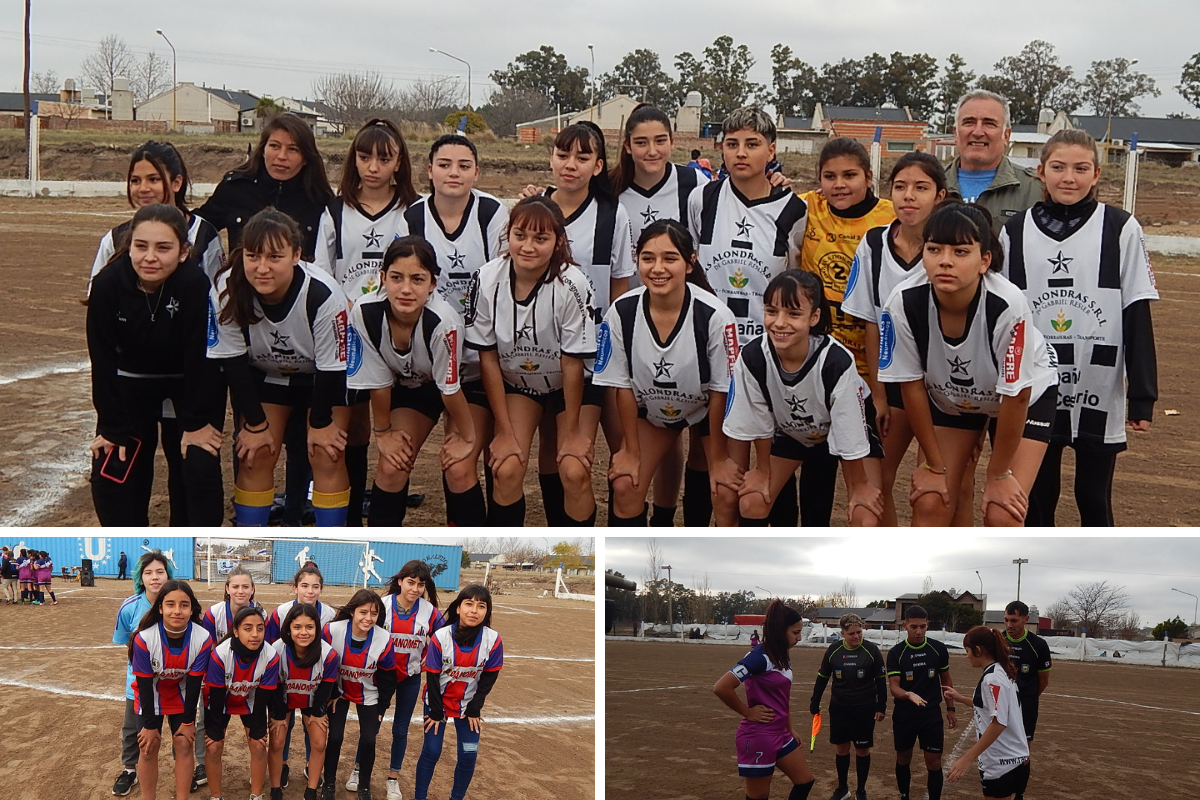 Triunfos castenses en el estreno de la categoría Sub16 de Fútbol