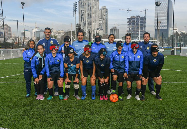 La piquense Guillermina Corrales jugará el Mundial de fútbol para ciegas y se prepara para entrar en la historia