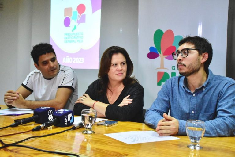 El presupuesto participativo 2023 será una obra para todo General Pico con un presupuesto de $76.992.636