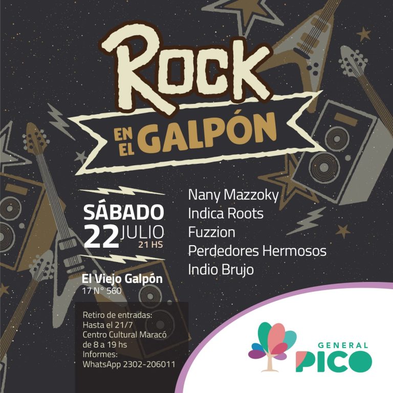 Este sábado llega “Rock en el Galpón”