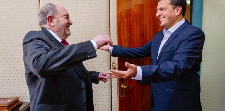 Verna duro con Sergio Massa por apoyar la obra El Tambolar: “Ahora nos cagó Massa”, afirmó el ex gobernador