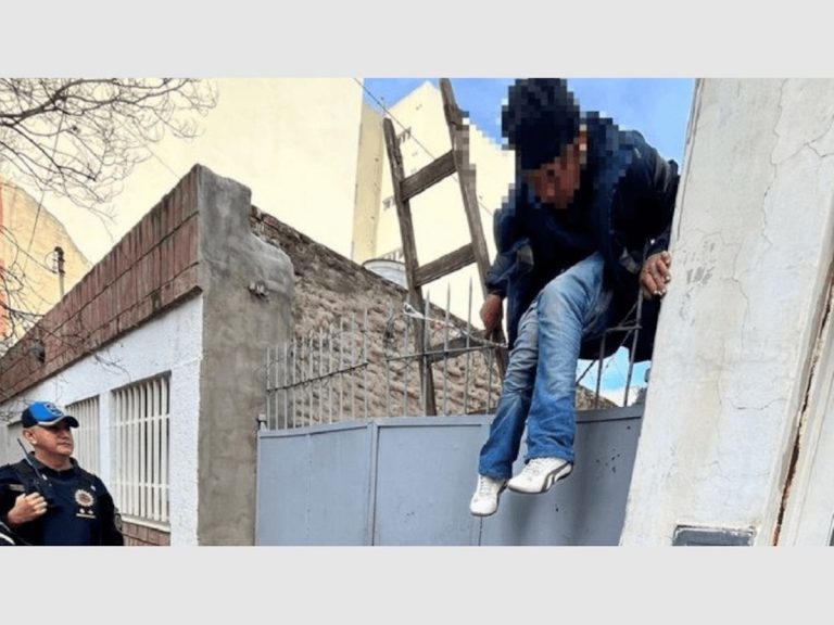 Córdoba: entró, robó y en la huida saltó y se incrustó una reja en la ingle