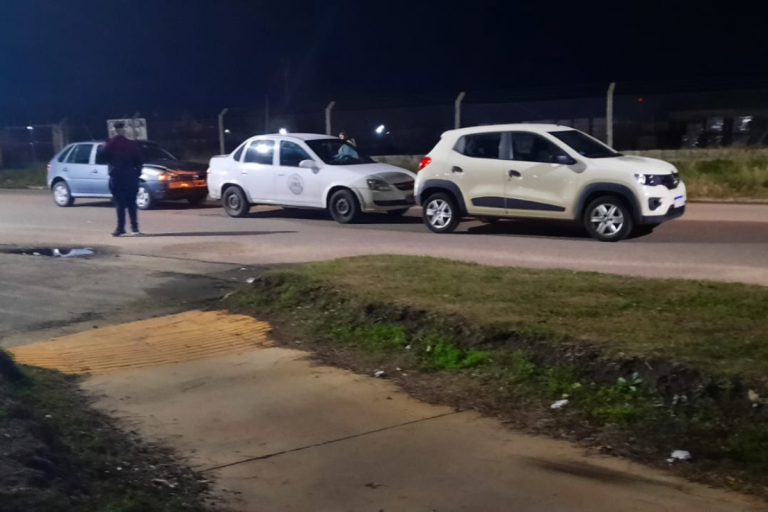 Triple choque en calle 19, a metros de Sociedad Rural piquense: hay un lesionado