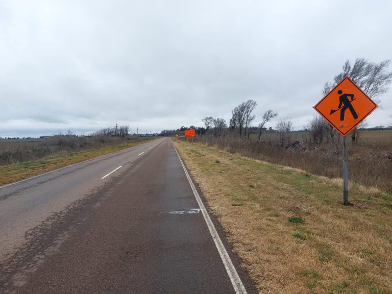 Comenzó la reparación parcial de la Ruta Provincial 10 en 2 tramos: uno al norte y otro al sur