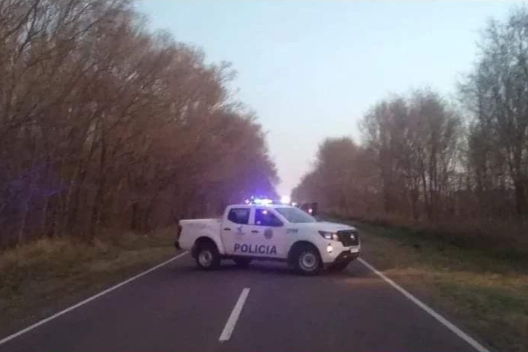 ACCIDENTE FATAL: Motociclista de 63 años falleció en la Ruta 9, entre Ingeniero Luiggi y Caleufú