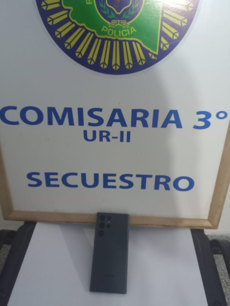 Recuperación exitosa de costoso teléfono robado tras una operación policial en General Pico