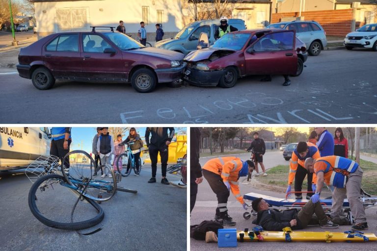En menos de dos horas hubo cuatro accidentes en General Pico