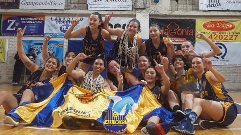 Histórico: All Boys de Santa Rosa será el primer equipo de La Pampa en jugar la Liga Federal de Básquet femenino