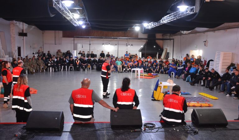 Gran convocatoria en General Pico para la capacitación en emergencias pre hospitalarias: “Todo esto exige un alto nivel de competencia y capacitación”, afirmó el coordinador del CODES