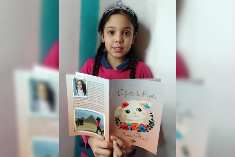 Una niña pampeana de 7 años, la escritora más joven del país