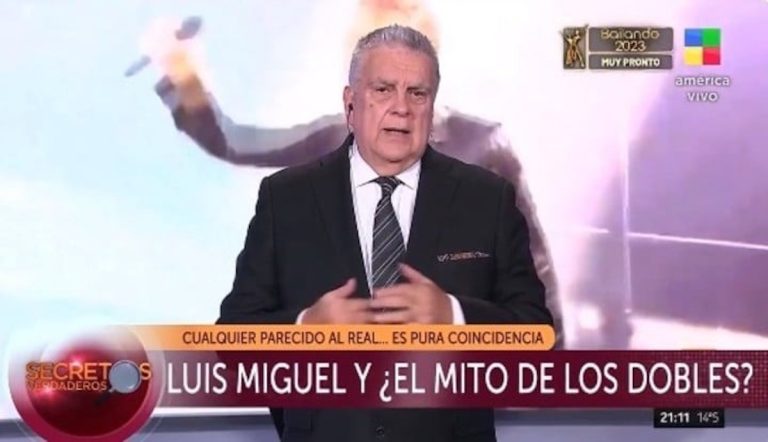 Luis Ventura afirma que el Luis Miguel que sube al escenario es un doble: la clave de su dentadura y el “Operativo LM”
