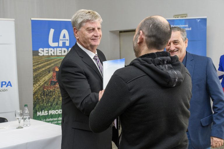 Ziliotto en Trenel: “La única manera de seguir adelante es con un Estado presente, más allá de ideologías”
