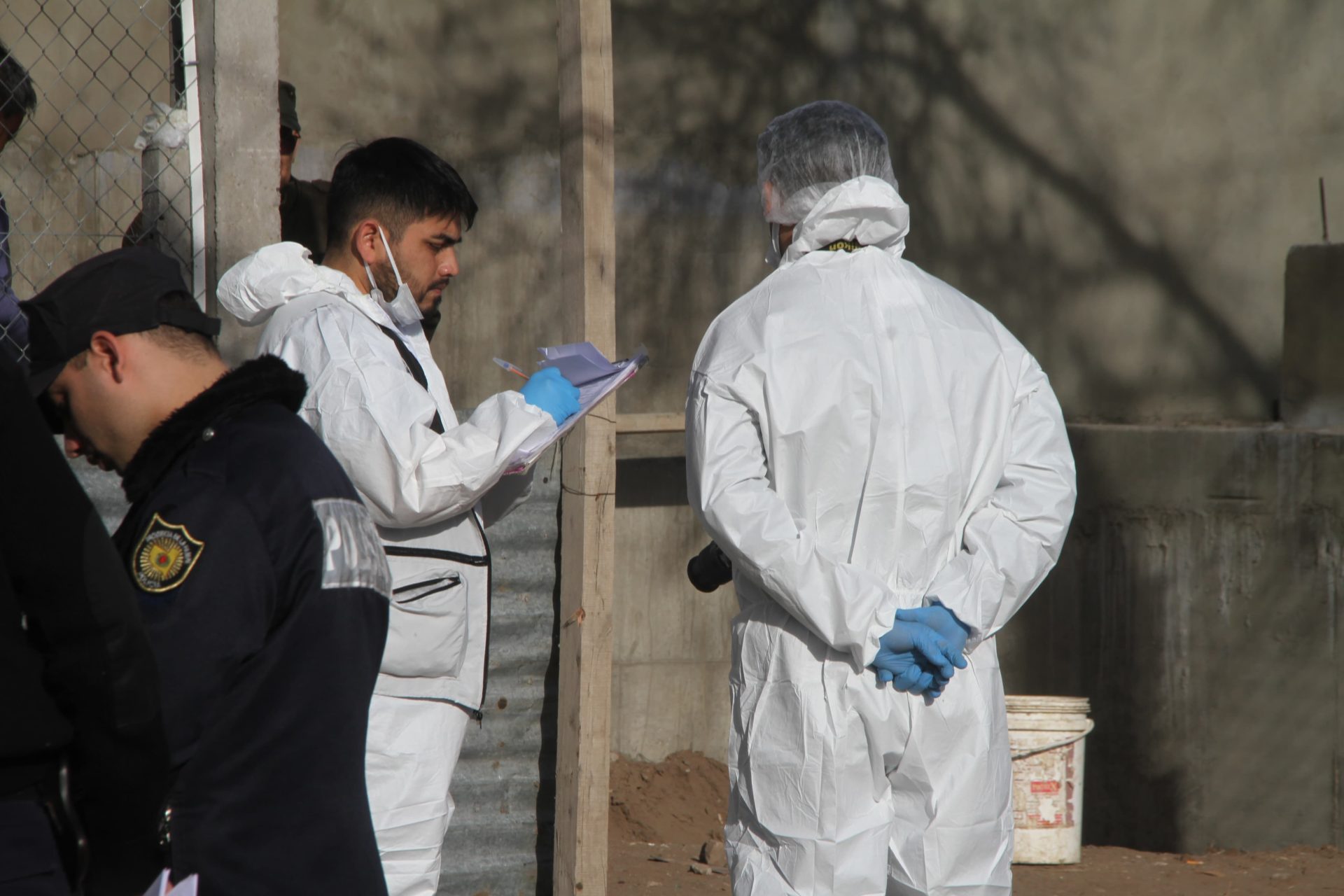 Encuentran sin vida a una persona en el predio de Corpico donde se incendió un “contenedor oficina”