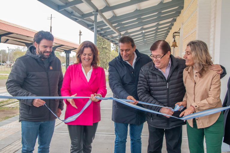 Puesta en valor de la Estación de Trenes: era “una necesidad que tenían estas tres localidades”, remarcó Alonso sobre Pico, Realicó y Luiggi