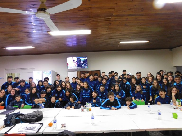 La delegación pampeana ya está en Mar del Plata para disfrutar de los Juegos Evita 2023