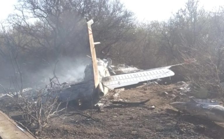 Tragedia en San Luis: murió el piloto de la avioneta que se estrelló en el aeropuerto