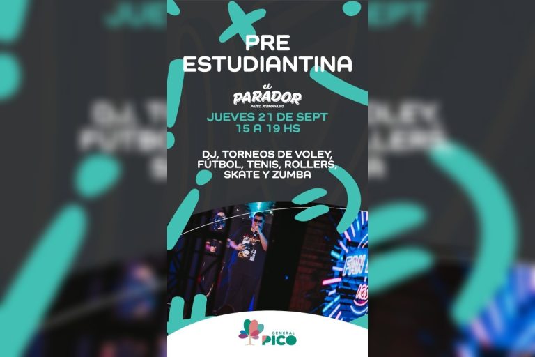 Día del estudiante: este jueves pre estudiantina en el Parador y los festejos centrales se realizarán en la Fan Expo el 30 de septiembre y 1 de octubre