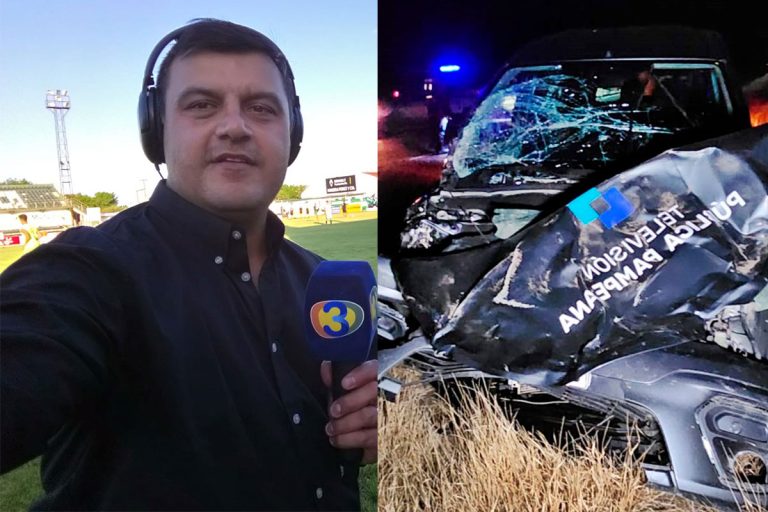 Adrián Aimaretti, el periodista accidentado en la ruta nacional 9: “nacimos de nuevo”