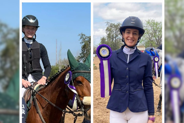 Mohedano y Perotti, amazonas piquenses, lograron grandes puestos en el Campeonato Regional de Equitación del Litoral