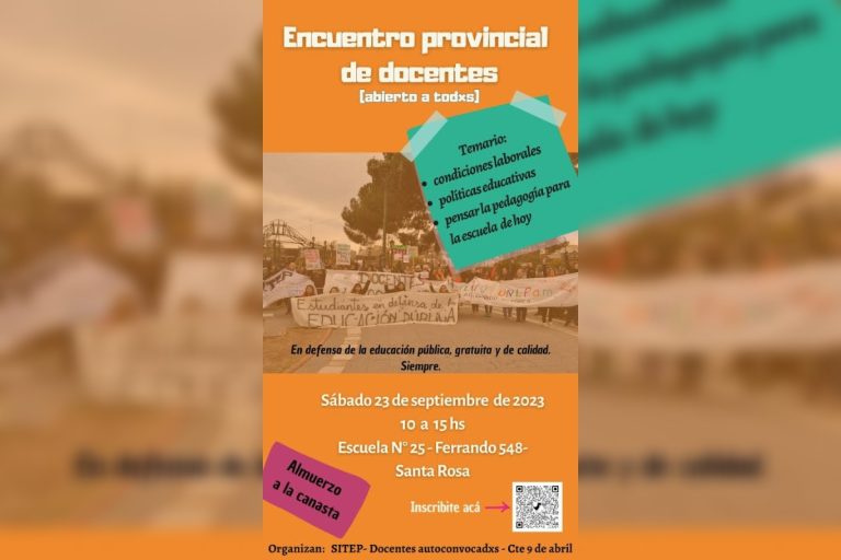 Si.T.E.P. organiza encuentro educativo en Santa Rosa para debates y propuestas