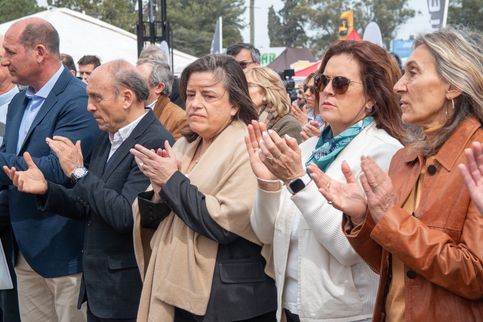 Políticos locales y provinciales estuvieron en el acto inaugural de la Expo Rural piquense