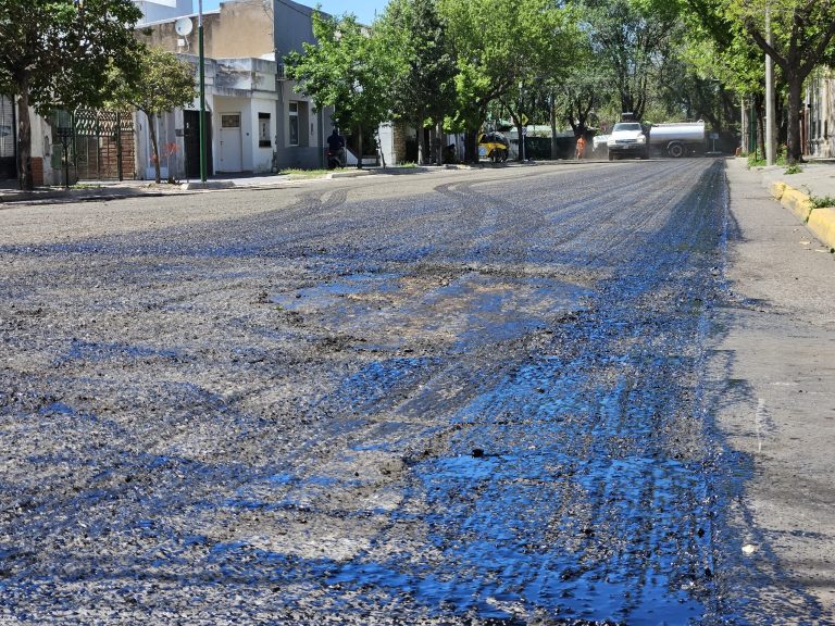 Repavimentación: cortes de calle en el barrio Talleres-Roca
