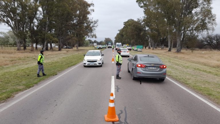 Controles preventivos detectaron 12 alcoholemias positivas el fin de semana
