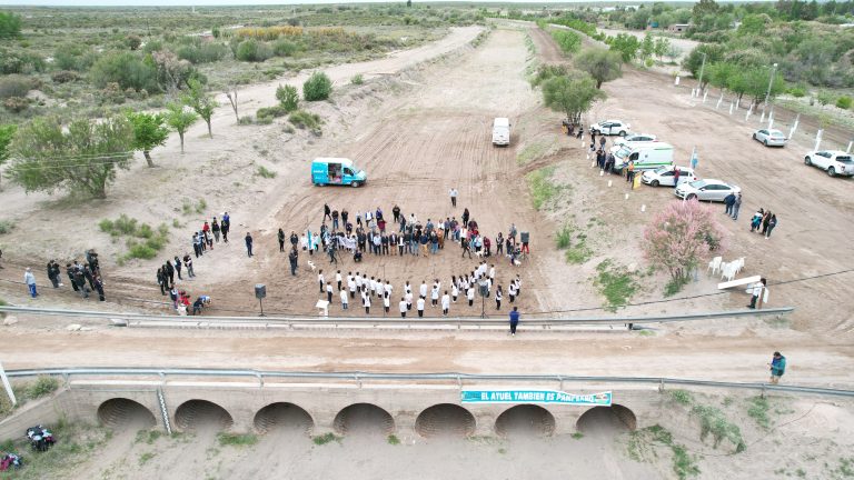 Reclamo pampeano por el río Atuel resuena en el cauce seco: un llamado a la justicia hídrica en el Día de Reafirmación de Derechos