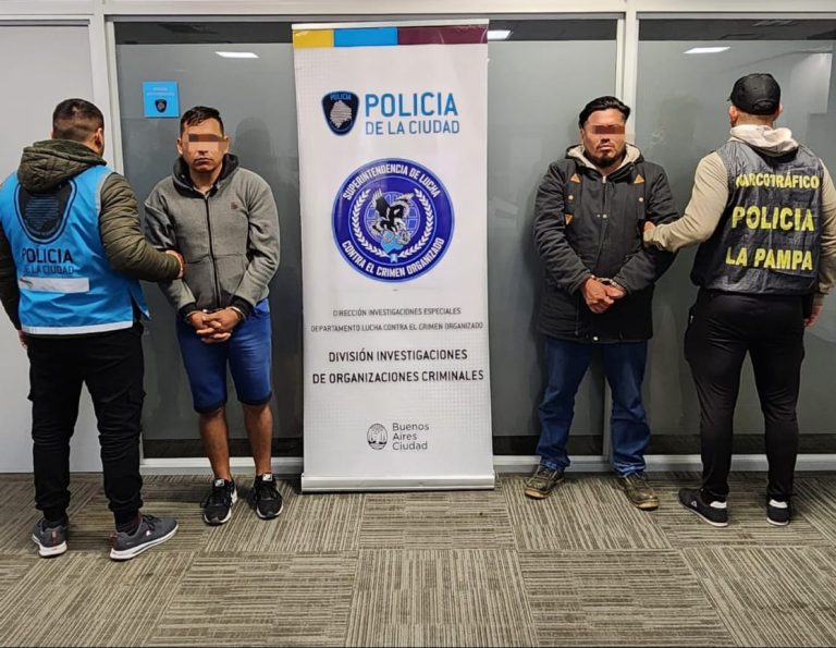 “Mulas” entraban la droga a La Pampa en colectivos de larga distancia: Siete personas fueron detenidas
