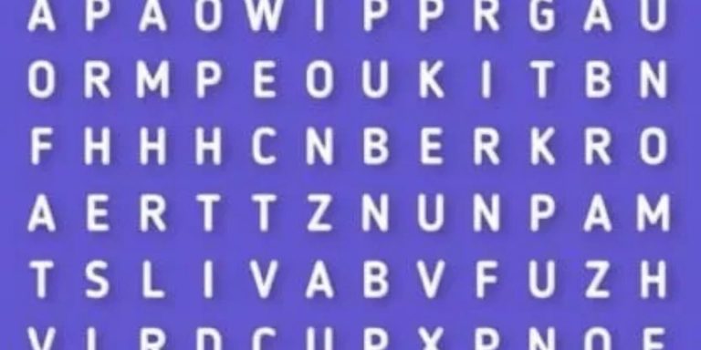 Reto visual del día: encontrá la palabra ABRAZO en menos de 8 segundos