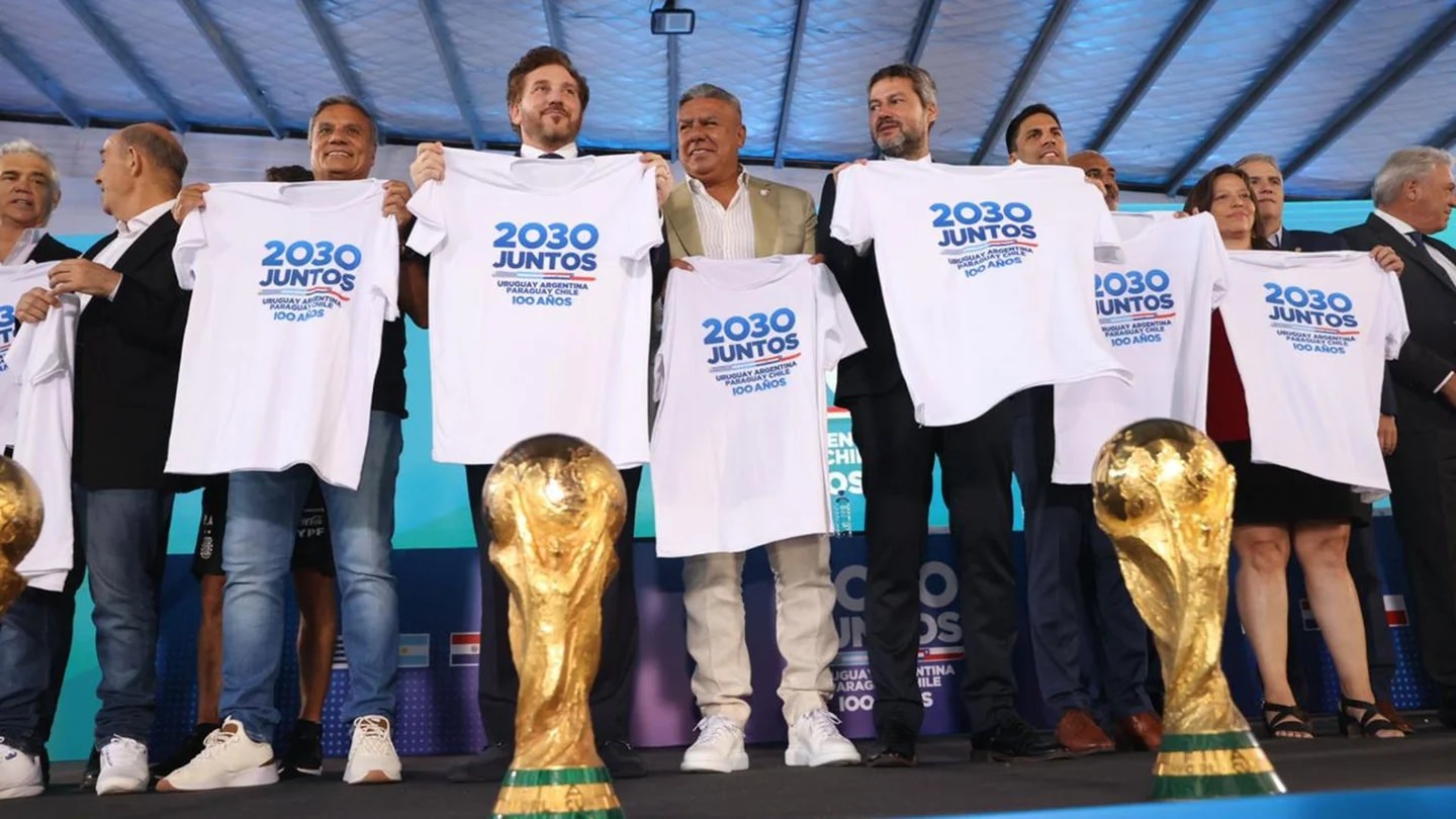 Conmebol anunció que uno de los partidos inaugurales del Mundial 2030 se jugará en la Argentina