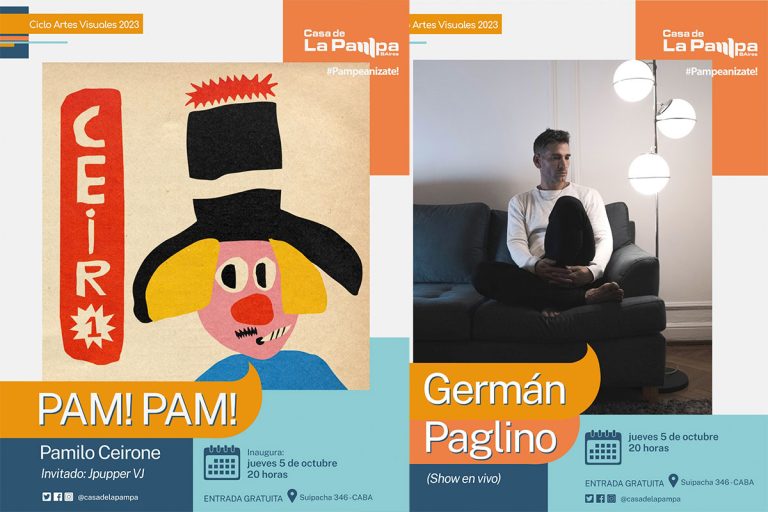 Ilustrador y animador victoriquense expone en Casa de La Pampa