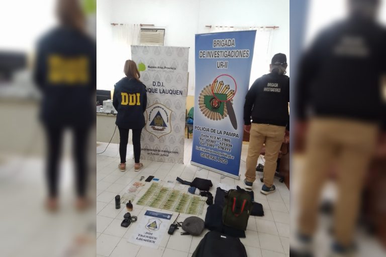 Operativo conjunto desmantela banda de robos con inhibidores en General Pico: un detenido y un prófugo