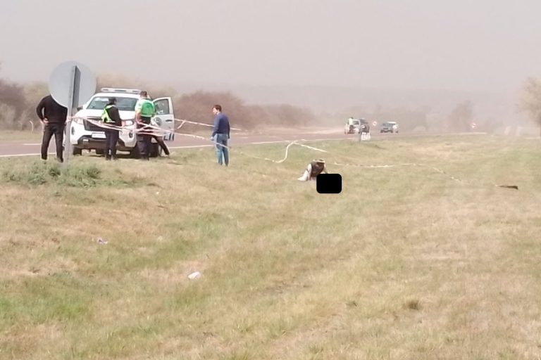 Hallazgo trágico: un hombre fue encontrado sin vida a un lado de la Ruta Nacional 35