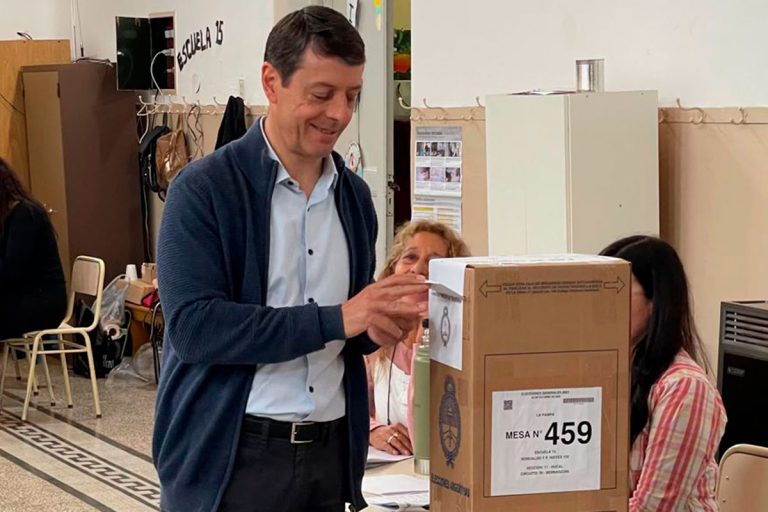 Ariel Rauschenberger tras emitir su voto: “es una jornada muy importante para La Pampa y para Argentina”
