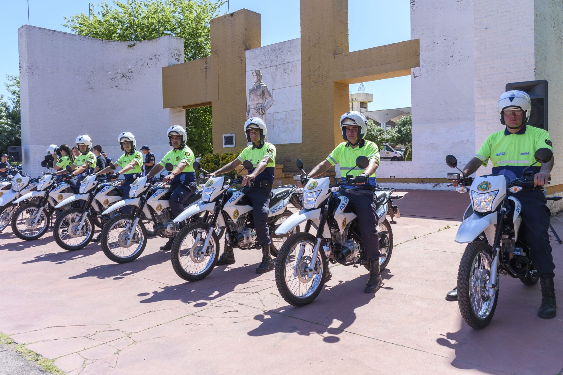 La policía provincial sumó 30 motos