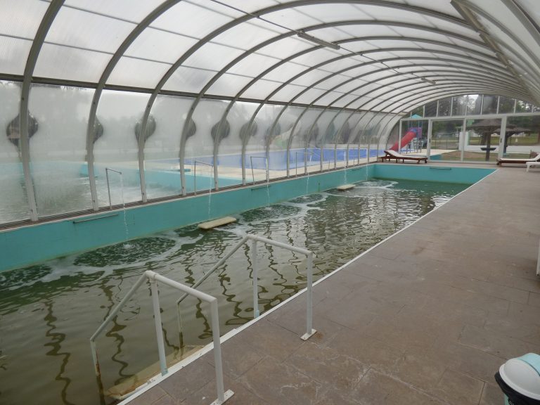 Con las termas listas, Larroudé espera una gran temporada turística