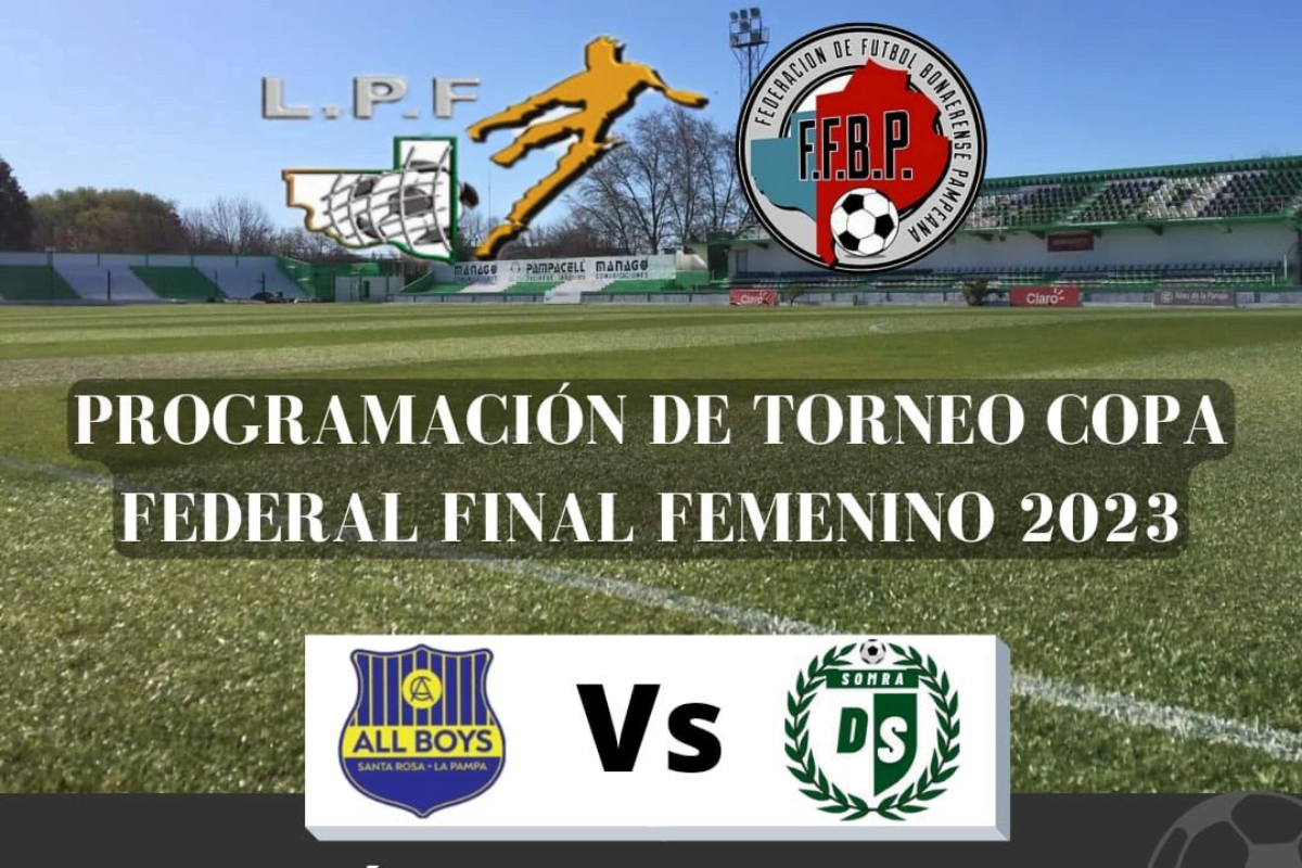 El “Coloso” recibe la gran final regional de la Copa Federal de Fútbol Femenino