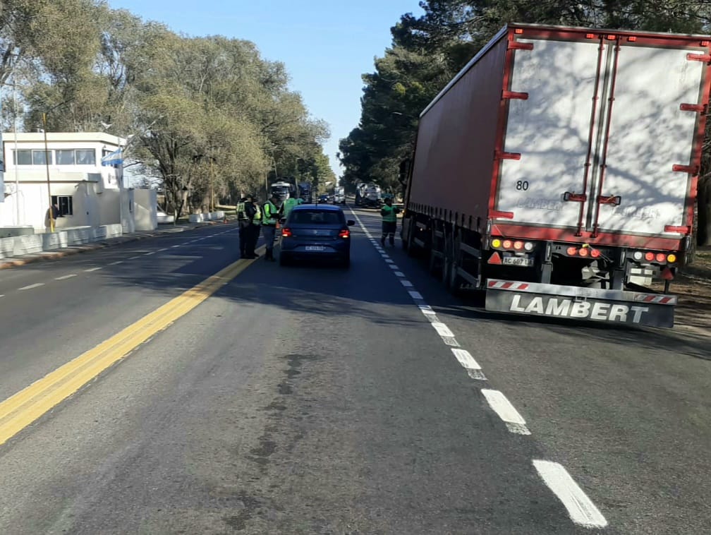 Iba para Mendoza: Pasajero fue detenido por portación de droga en el Puesto Caminero de Catriló