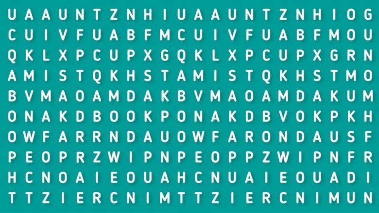 El nuevo reto visual del día: encontrá la palabra “ZORRO” en 6 segundos