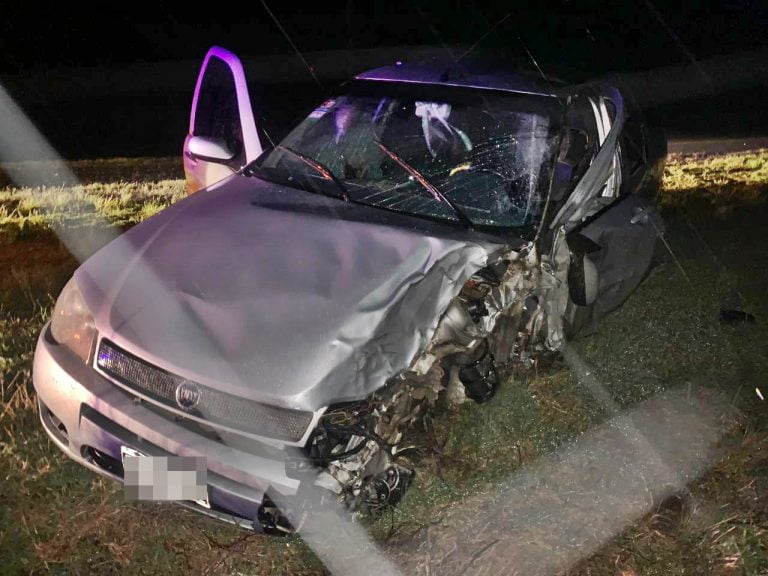 Grave accidente: triple colisión en ruta provincial 1 involucra dos camiones y un auto